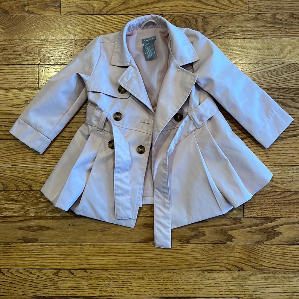Light Pink Pea coat for Baby 12m